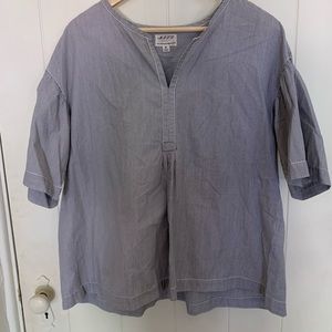 Max Studio pinstripe blouse